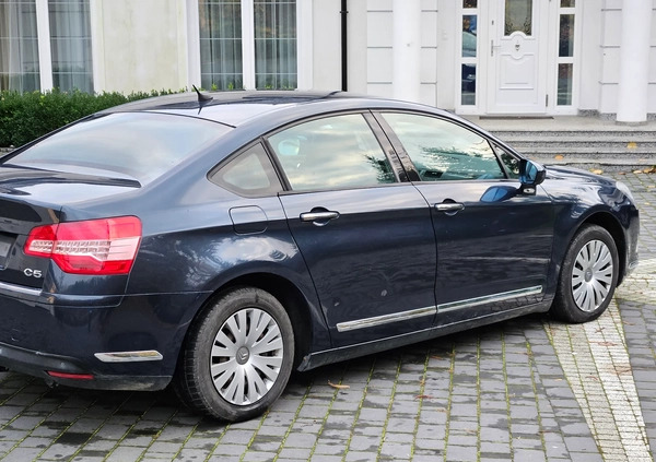 Citroen C5 cena 16450 przebieg: 239000, rok produkcji 2008 z Leszno małe 232